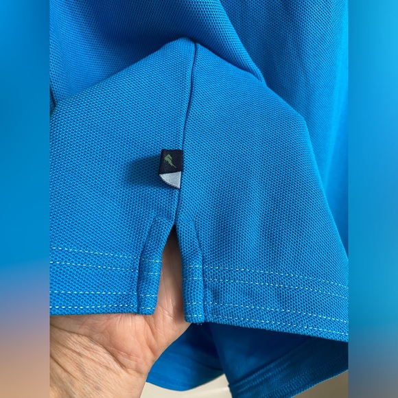 EUC Tommy Bahama men's 3-button placket polo shirt, size Large - Picture 4 of 9